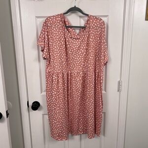 Polka Dot Pink Dress